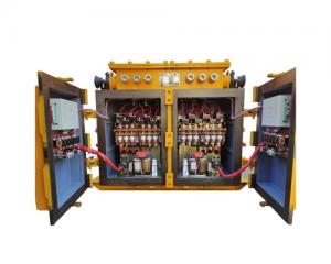 煤矿风机用隔爆兼本质安全型双电源真空电磁起动器QJZ-2×120（80）/1140(660)SF